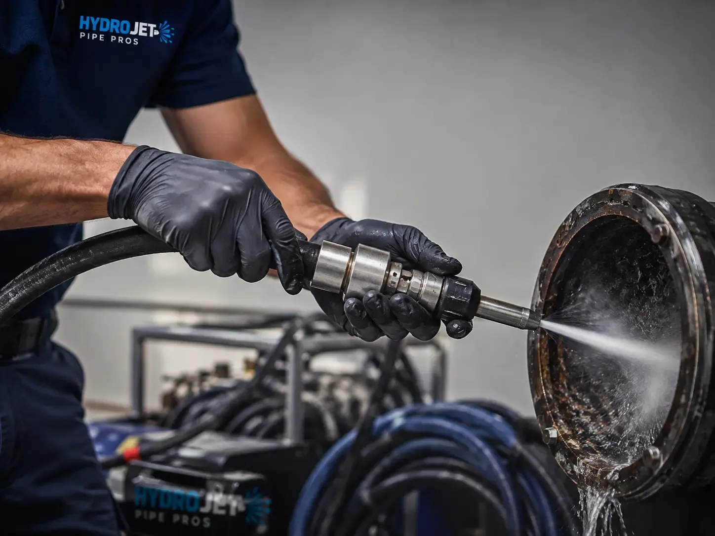 Hydro Jet Pipe Descaling in Fayetteville, TX
